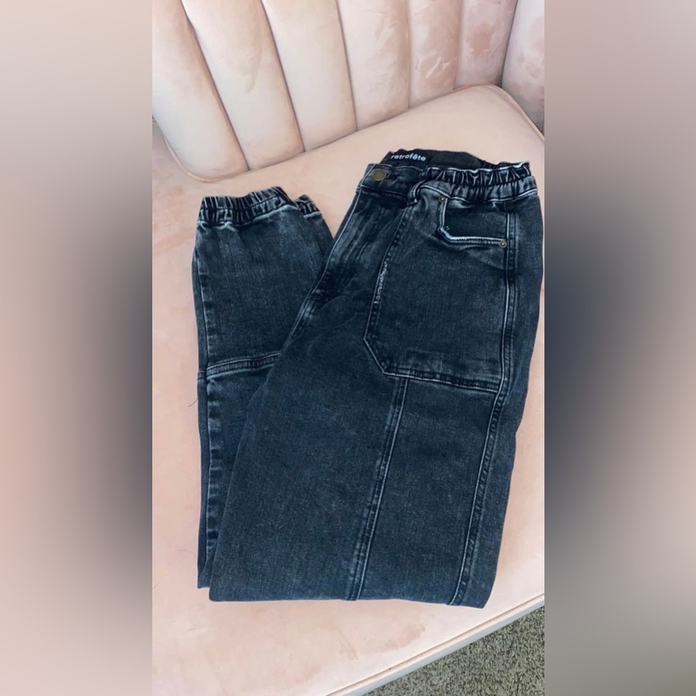 Retrofete Carter Pant - Onyx Size 27